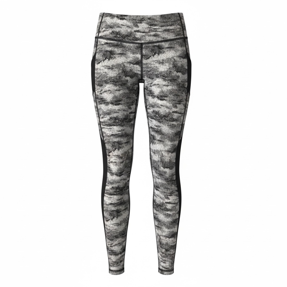 lululemon athletica Gray/Black Camouflage High-Rise Leggings
